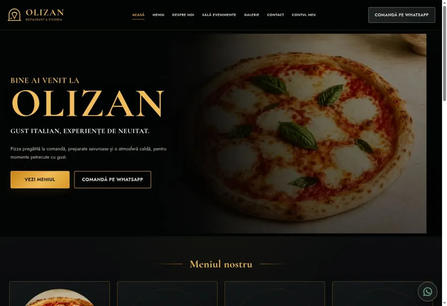 Homepage Restaurant OLIZAN